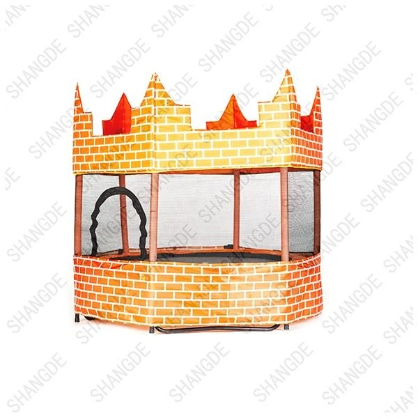 60Inch Castle Kids Trampoline