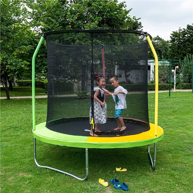 8FT Havetrampolin med sikkerhedsnet