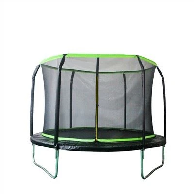 Store trampoliner med net