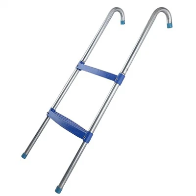 Trampolinstige med plastisk trin